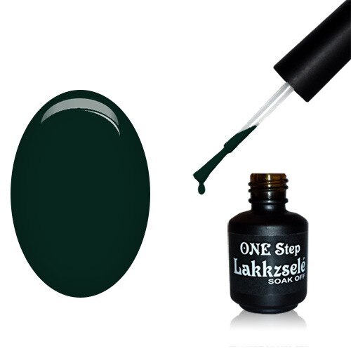 Oja semipermanenta One Step, MoonbasaNails, 054 Poison green, 5 ml