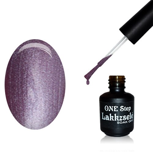 Oja semipermanenta One Step, MoonbasaNails, 033 Glitter purple, 5 ml