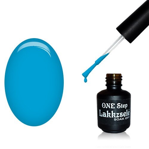 Oja semipermanenta One Step, MoonbasaNails, 046 Blue, 5 ml