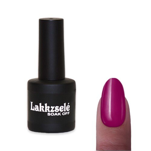 Gel polish semipermanent unghii MoonbasaNails, Lucios, Purpuriu, 6 ml