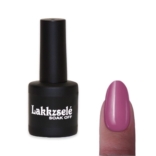 Gel polish semipermanent unghii MoonbasaNails, Lucios, Roz inchis, 6 ml