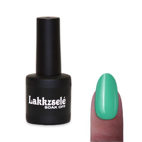 Gel polish semipermanent unghii MoonbasaNails, Lucios, Verde, 6 ml