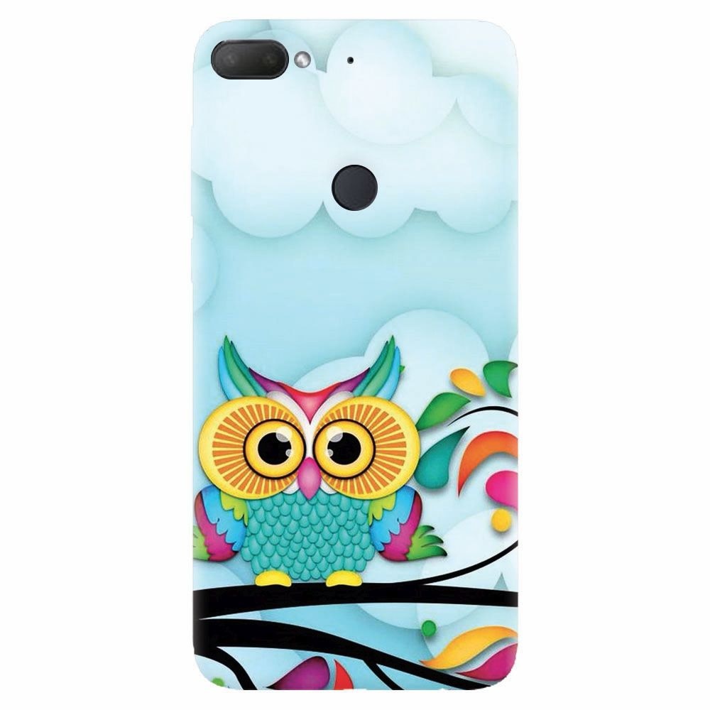Husa silicon pentru Htc Desire 12 Plus, Owl 102