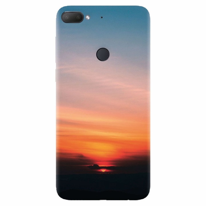 Силиконов капак, съвместим с Htc Desire 12 Plus, Спокойни облаци