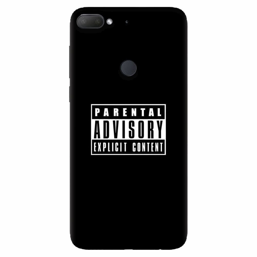 Husa silicon pentru Htc Desire 12 Plus, Parental Advisory