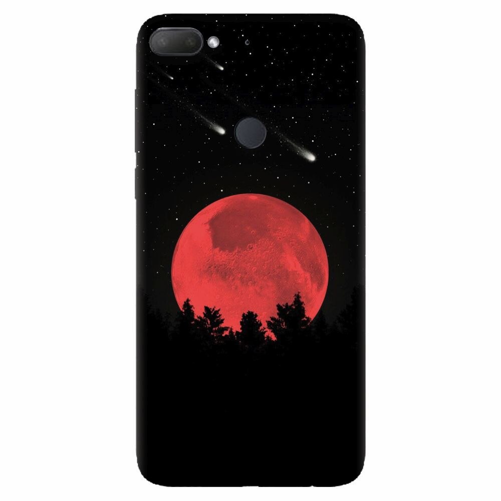 Husa silicon pentru Htc Desire 12 Plus, Blood Moon