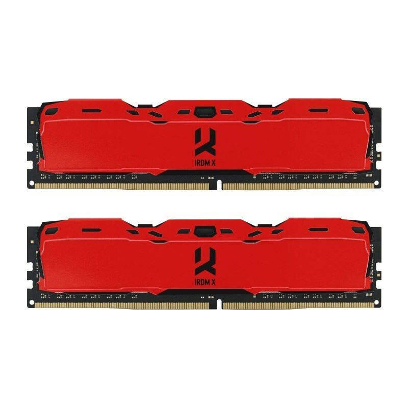 Memorie Goodram IRDM X Red 16GB DDR4 3000MHz CL16 Dual Channel Kit