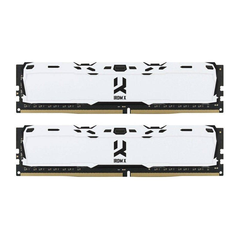 Memorie Goodram IRDM X White 16GB DDR4 3000MHz CL16 White Dual Channel Kit