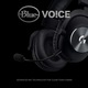 Casti gaming Logitech G PRO X, functie BLUE VO!CE, Negru