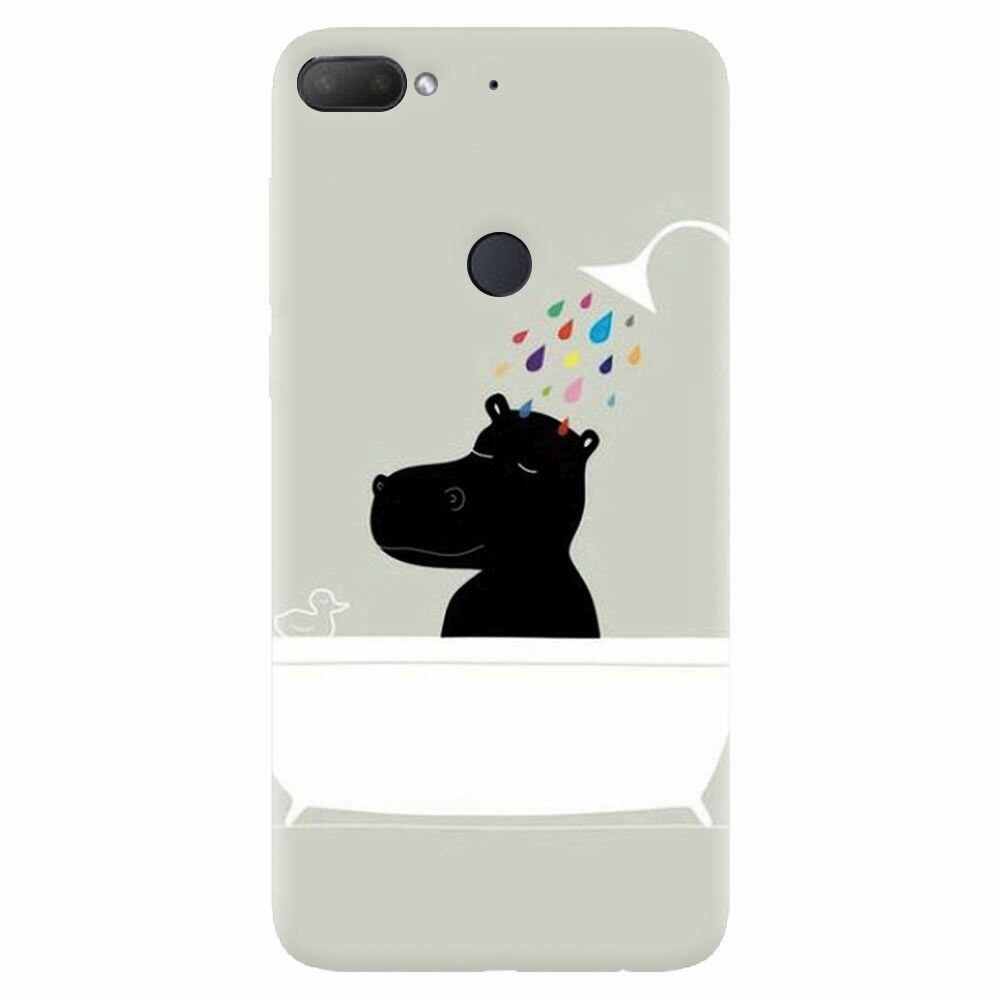 Husa silicon pentru Htc Desire 12 Plus, Hippo Bath