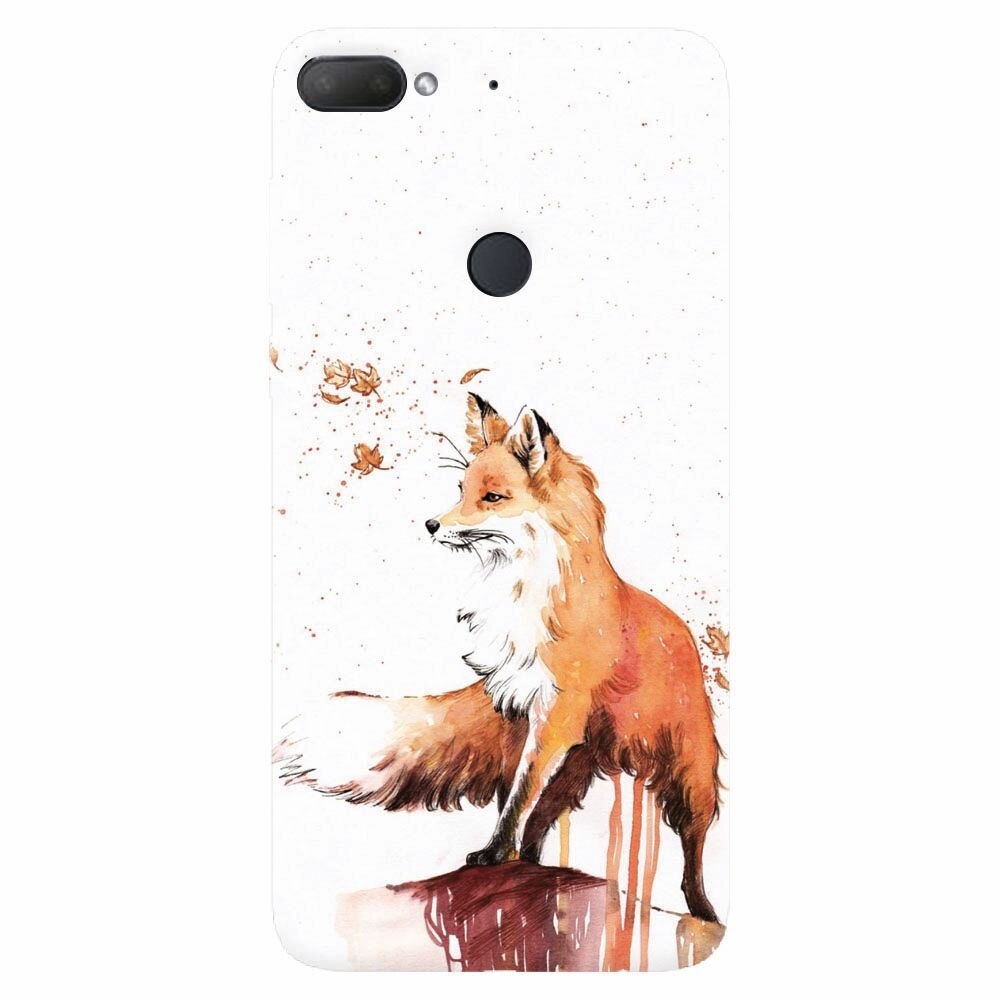 Husa silicon pentru Htc Desire 12 Plus, Fox 101