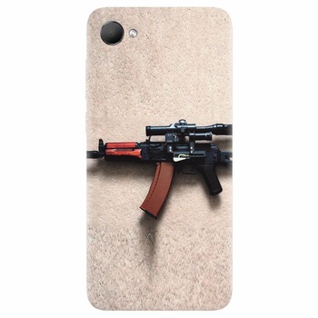 Husa silicon pentru Htc Desire 12, AK Kalashnikov Gun Of Military Husa silicon pentru Htc Desire 12, AK Kalashnikov Gun Of Military