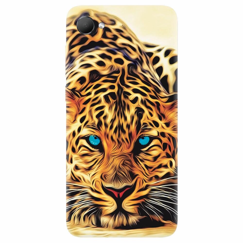 Husa silicon pentru Htc Desire 12, Animal Tiger