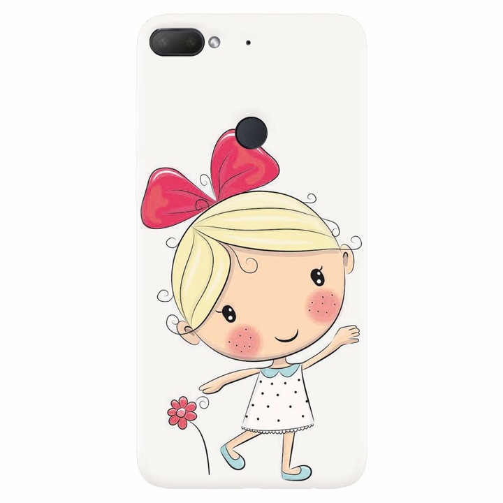 Силиконов кейс за Htc Desire 12 Plus, Girl