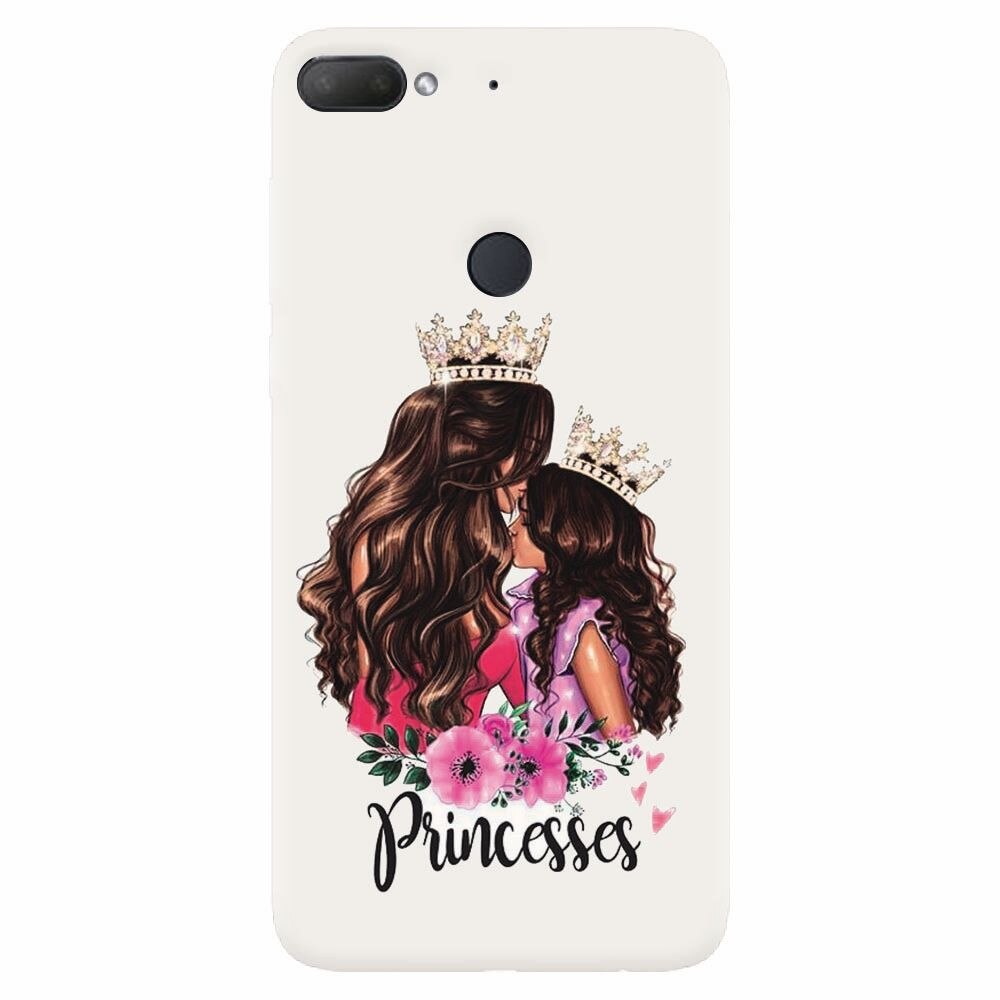Husa silicon pentru Htc Desire 12 Plus, Princesses