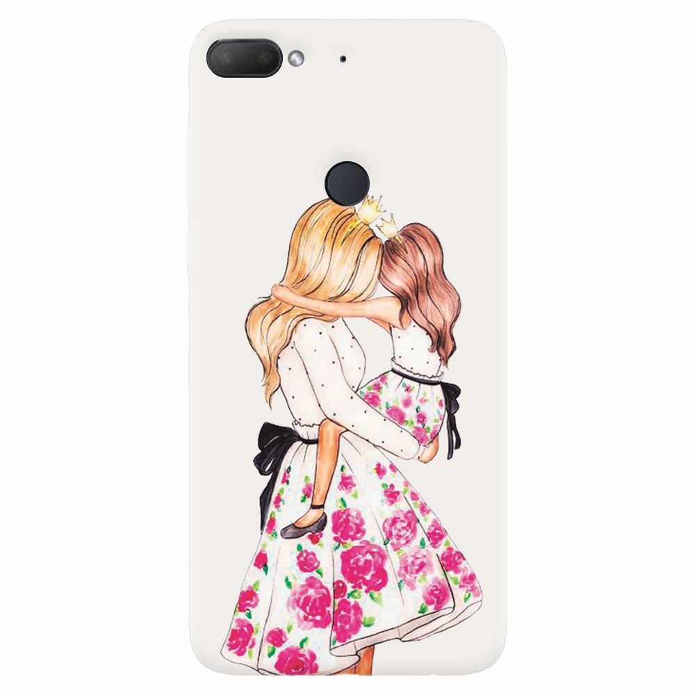Husa silicon pentru Htc Desire 12 Plus, Mom Love