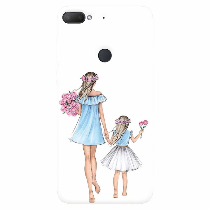 Силиконов калъф съвместим с Htc Desire 12 Plus, Mom's Princess