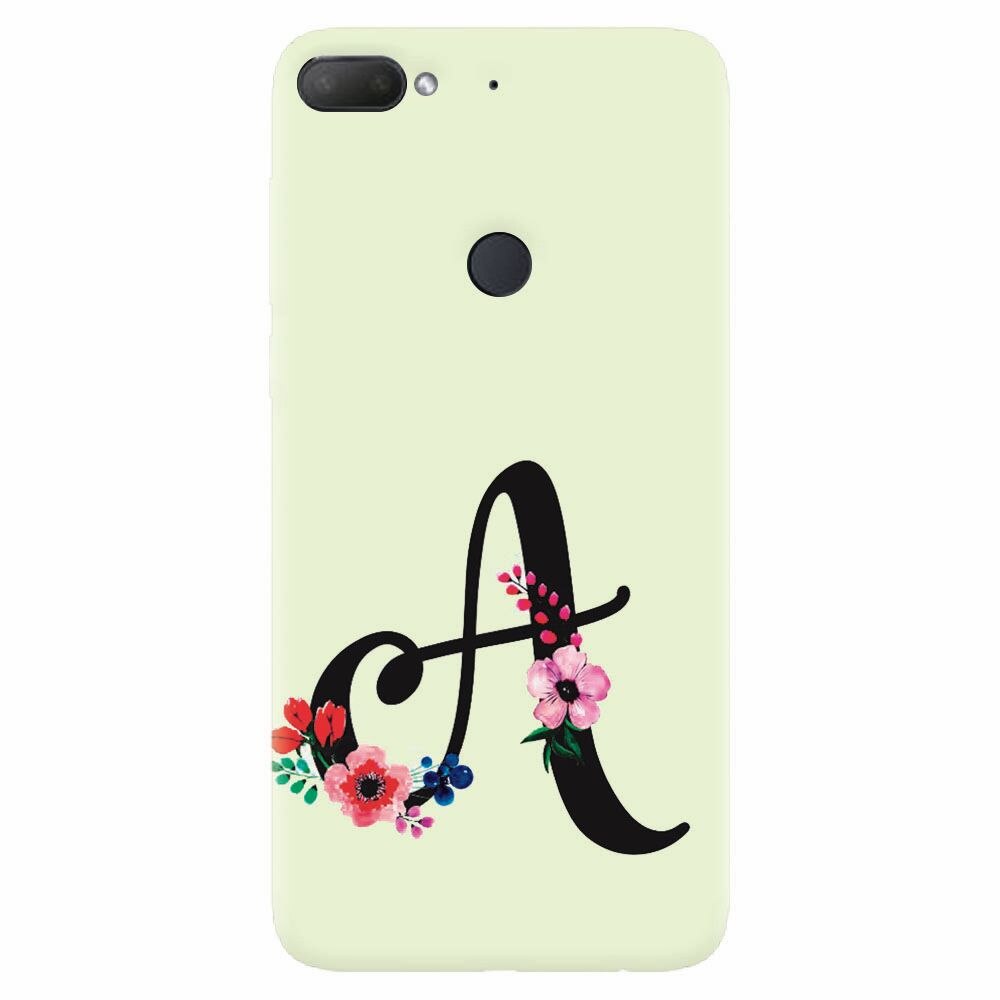 Husa silicon pentru Htc Desire 12 Plus, Litera A