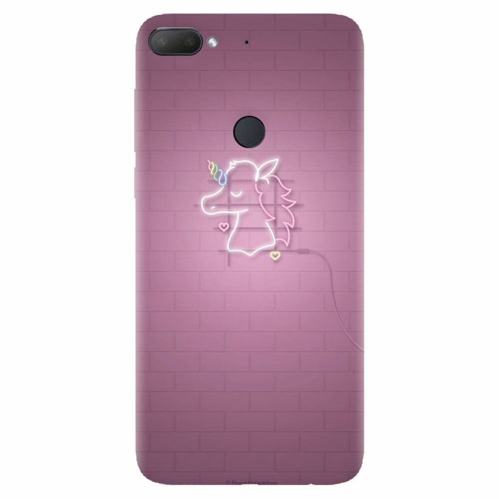 Husa silicon pentru Htc Desire 12 Plus, Light Unicorn