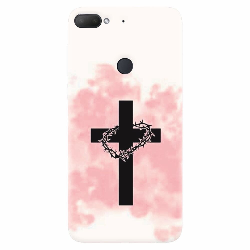 Husa silicon pentru Htc Desire 12 Plus, Cross