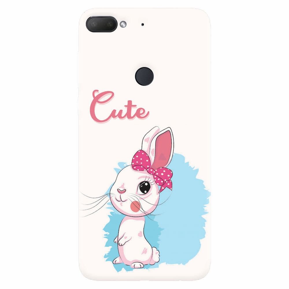 Husa silicon pentru Htc Desire 12 Plus, Rabbit