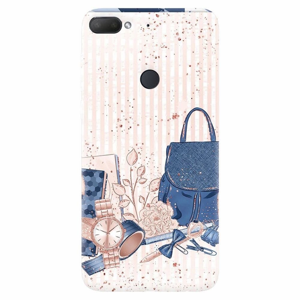 Husa silicon pentru Htc Desire 12 Plus, Girl Accesories