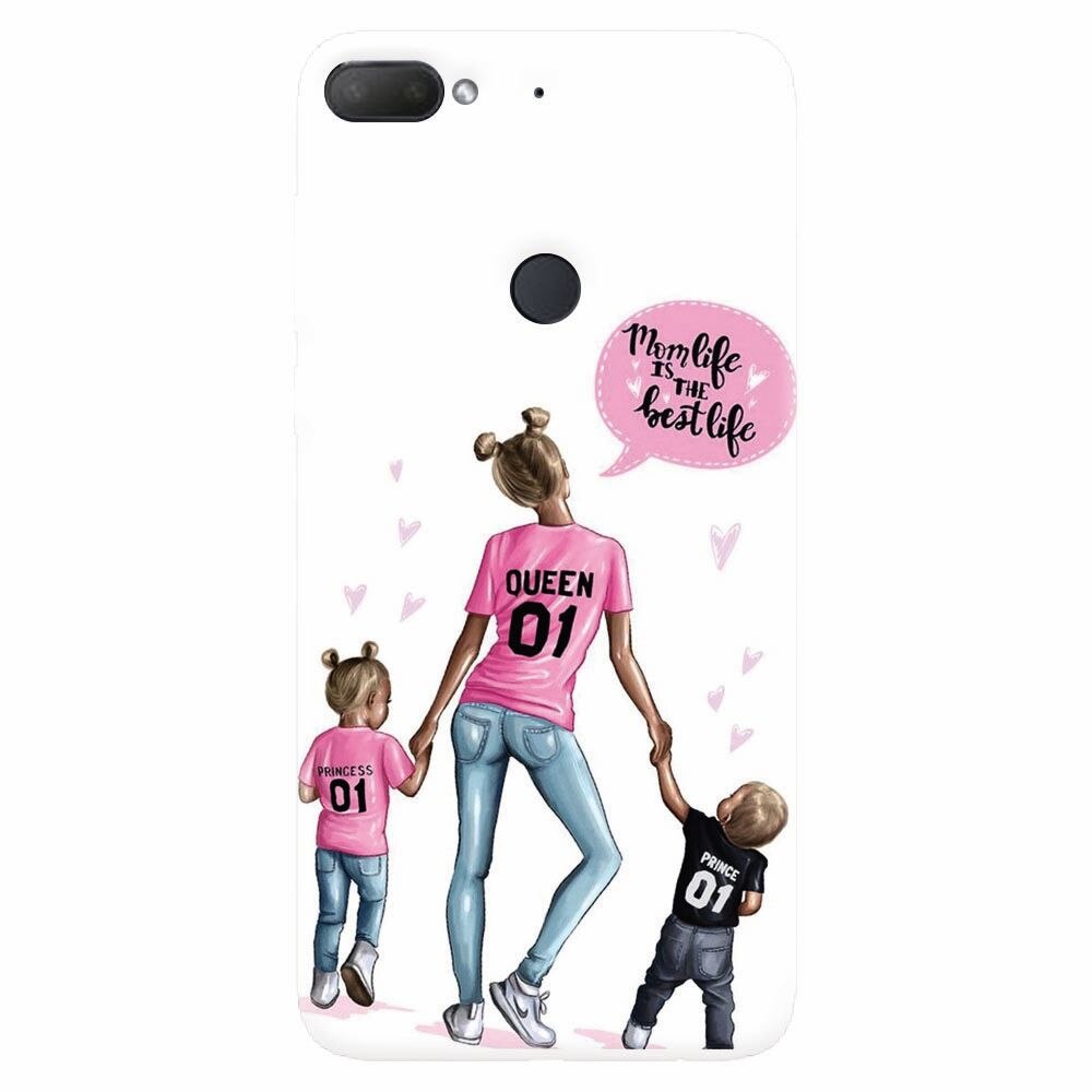 Husa silicon pentru Htc Desire 12 Plus, Mom Life