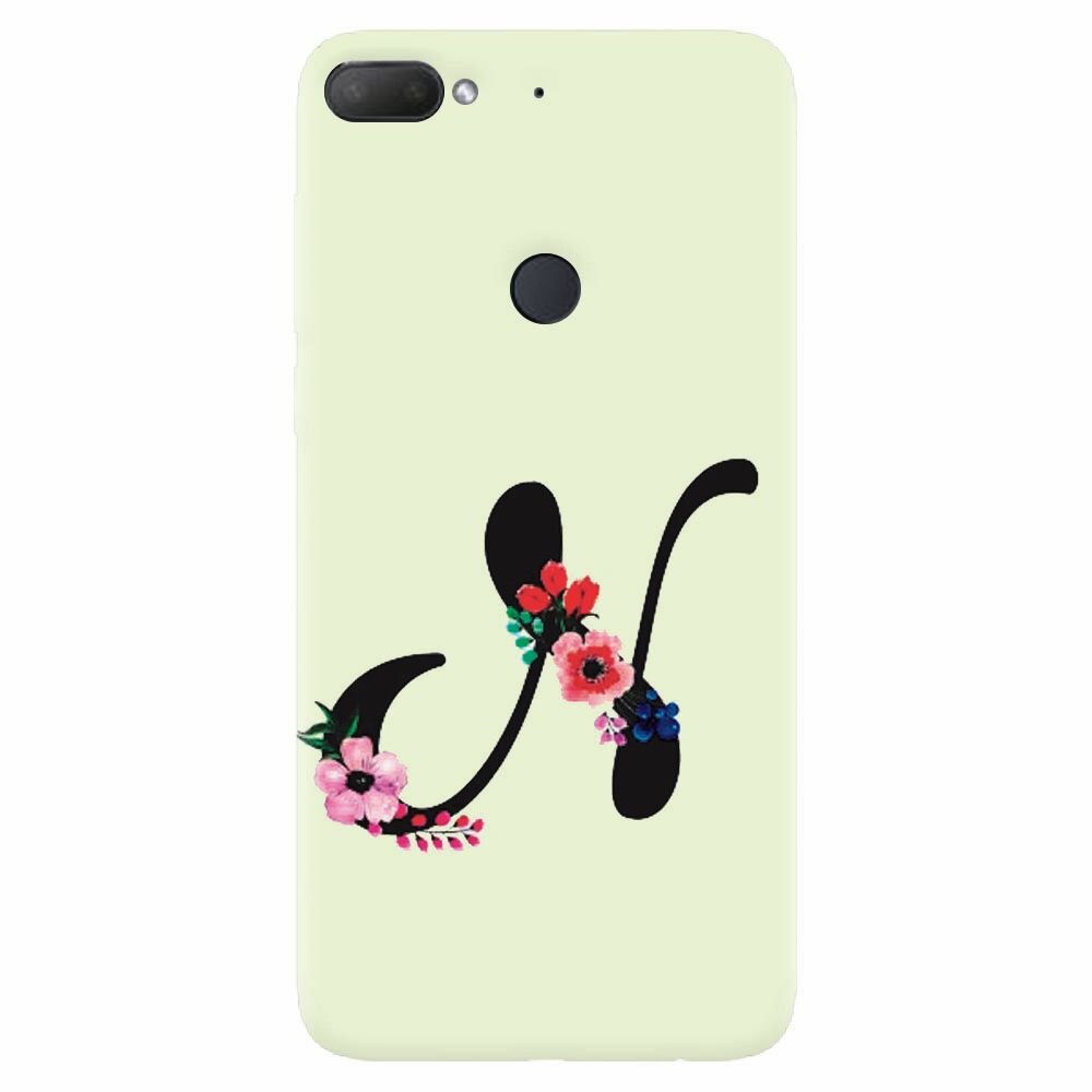 Husa silicon pentru Htc Desire 12 Plus, Litera N