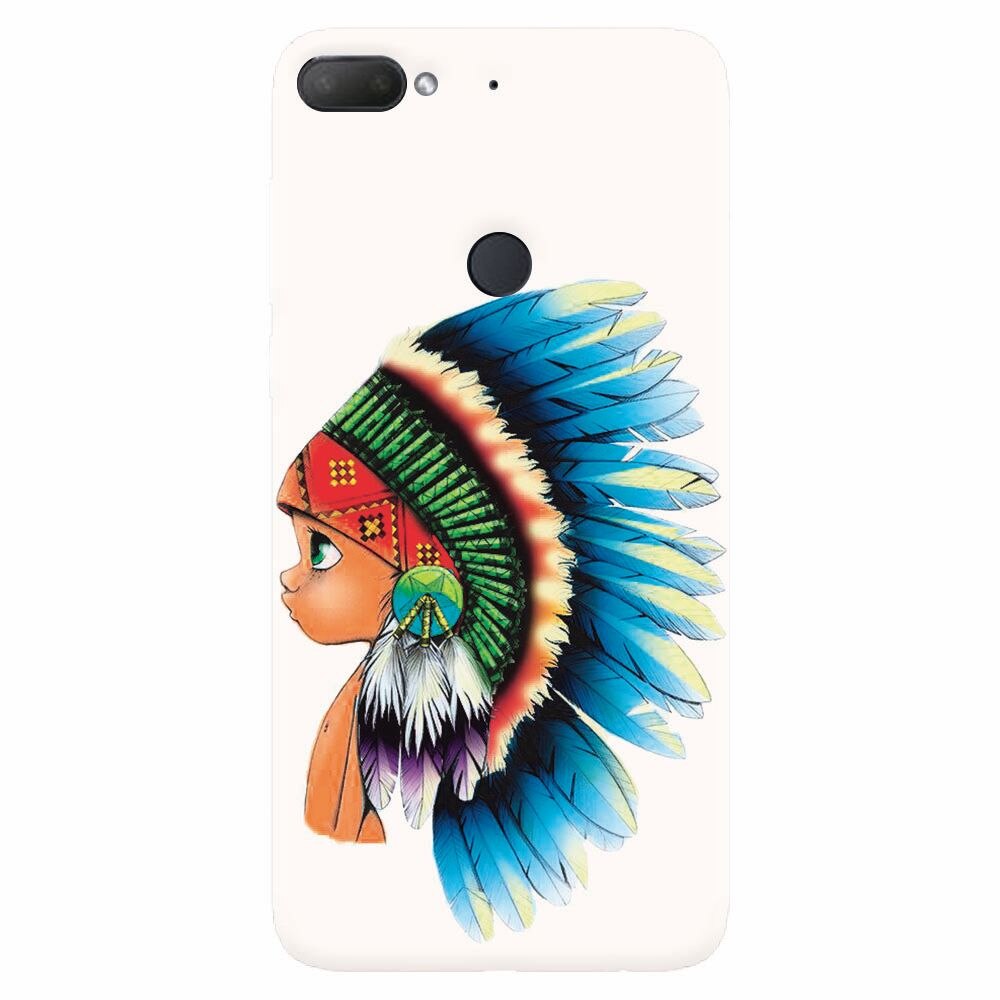Husa silicon pentru Htc Desire 12 Plus, Indian Boy
