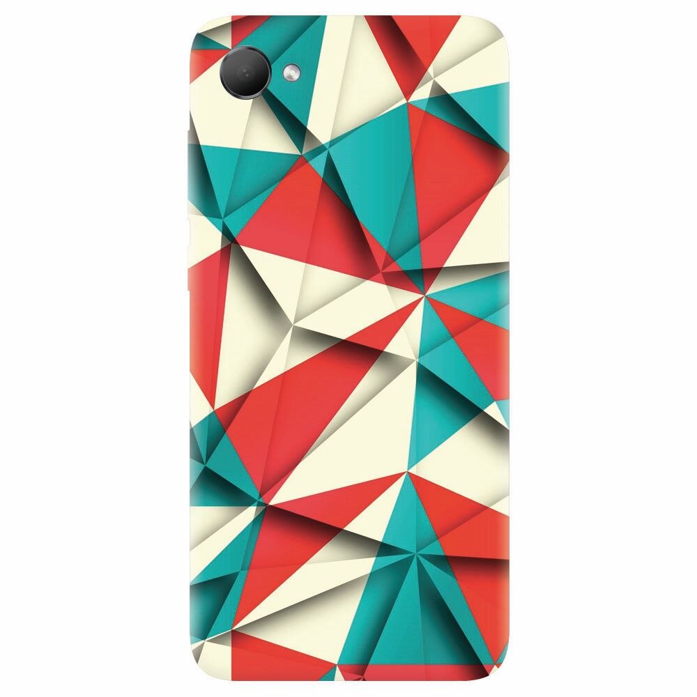 Husa silicon pentru Htc Desire 12, Abstract Vector