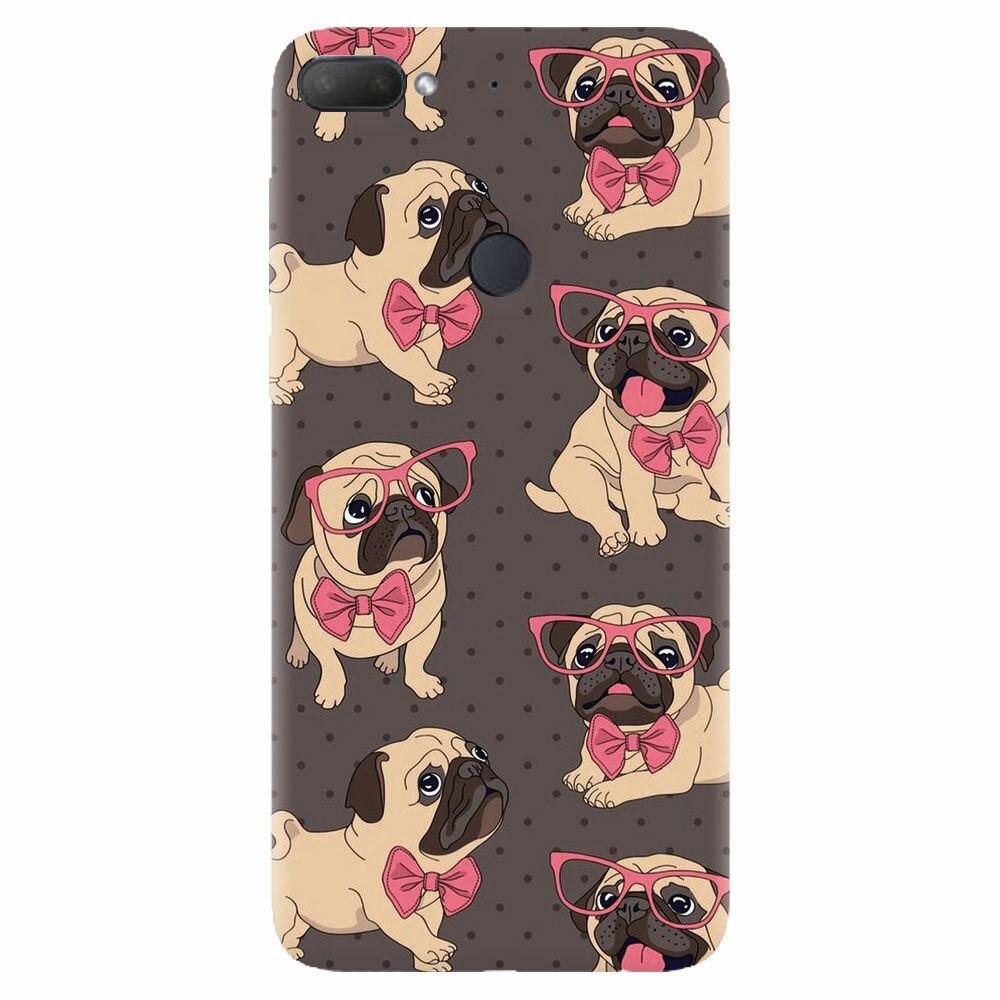 Husa silicon pentru Htc Desire 12 Plus, Pretty Puppy