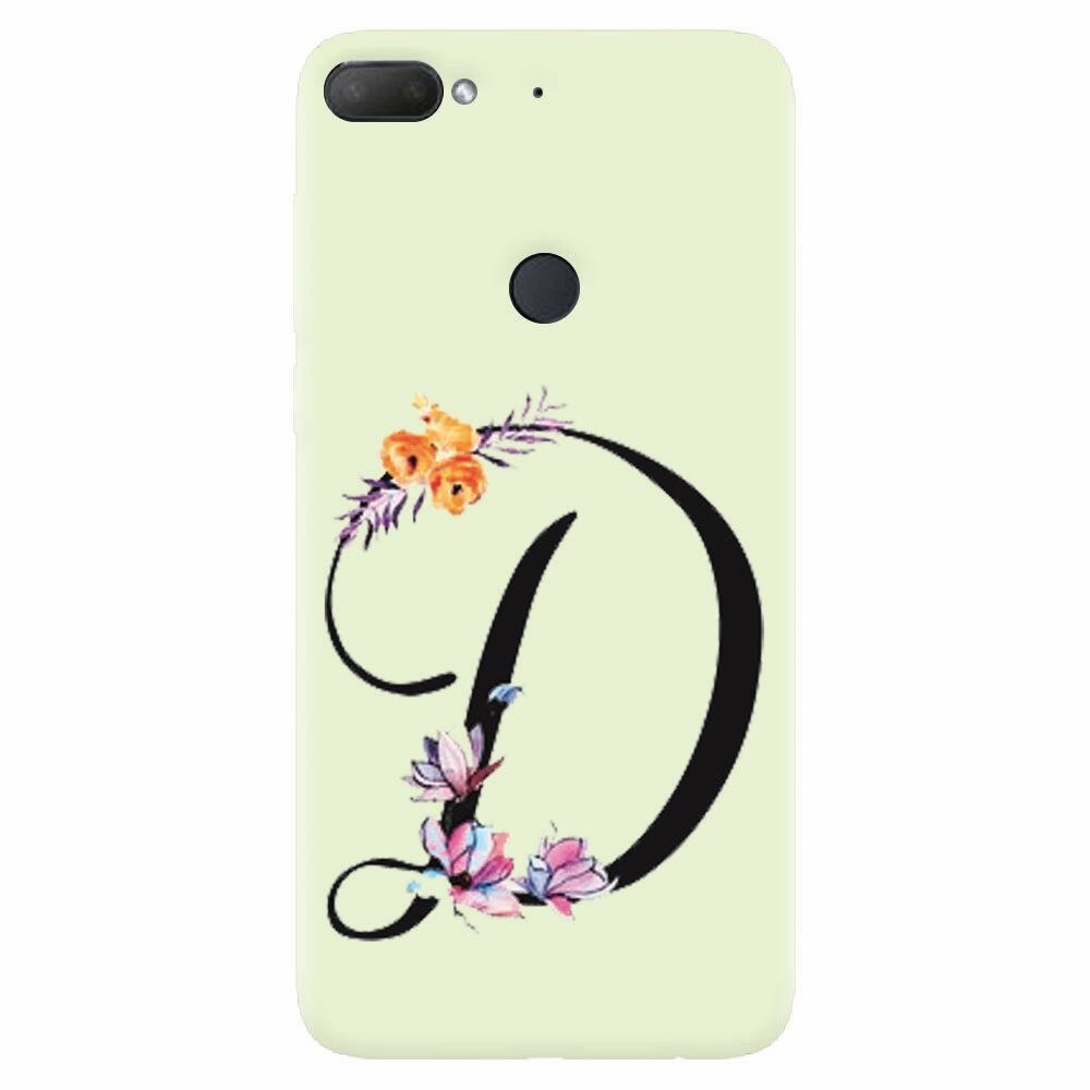 Husa silicon pentru Htc Desire 12 Plus, Litera D