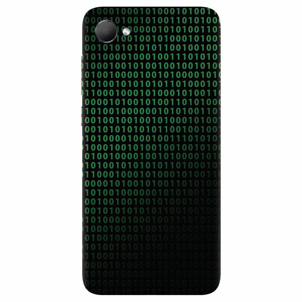 Husa silicon pentru Htc Desire 12, Binary Code