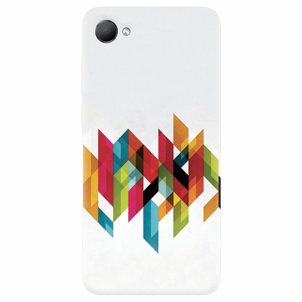 Husa silicon pentru Htc Desire 12, Geometric