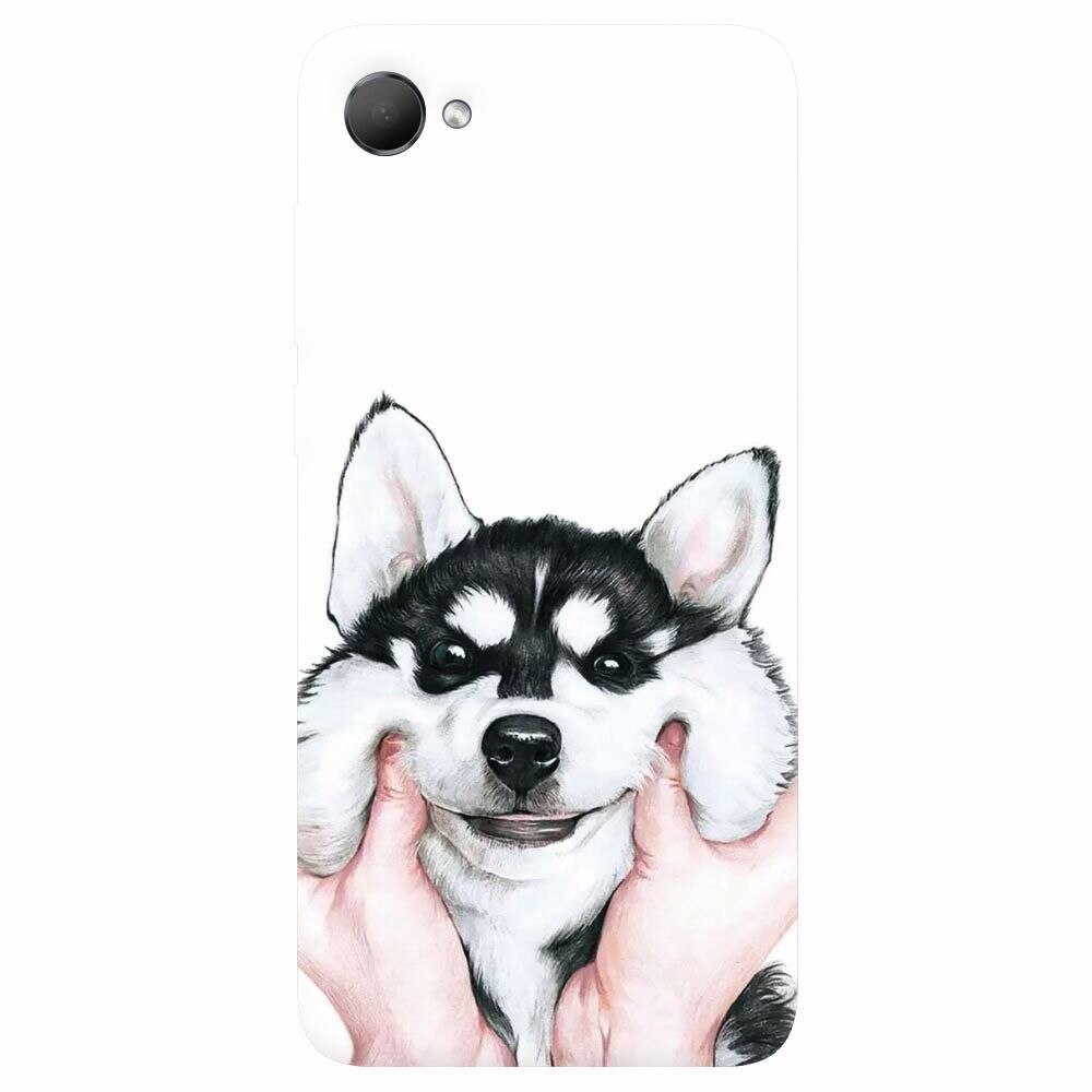 Husa silicon pentru Htc Desire 12, Cute Dog 1