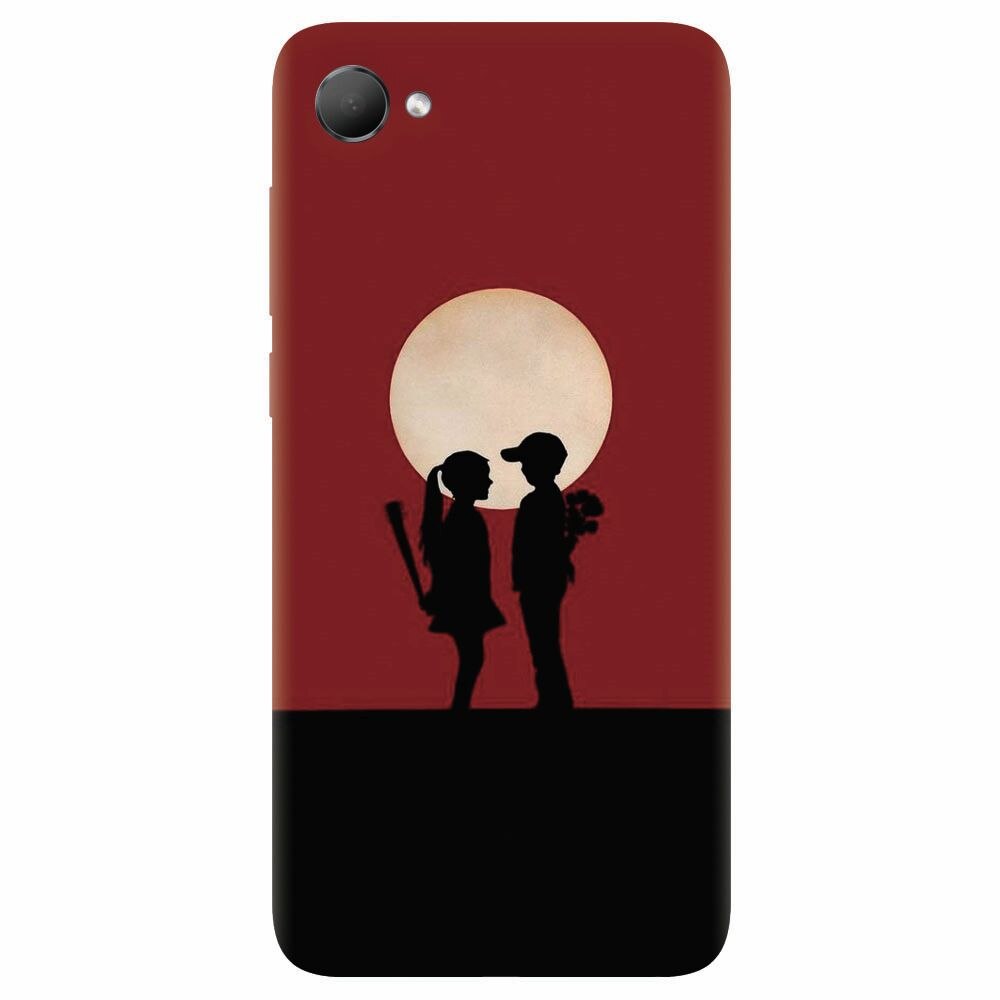 Husa silicon pentru Htc Desire 12, Boy Girl Love Story