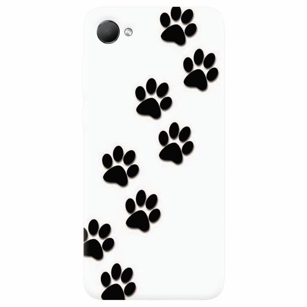 Husa silicon pentru Htc Desire 12, Dog Mark