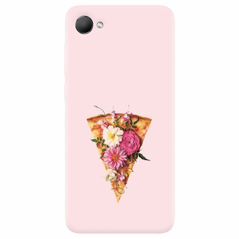 Husa silicon pentru Htc Desire 12, Flower Pizza