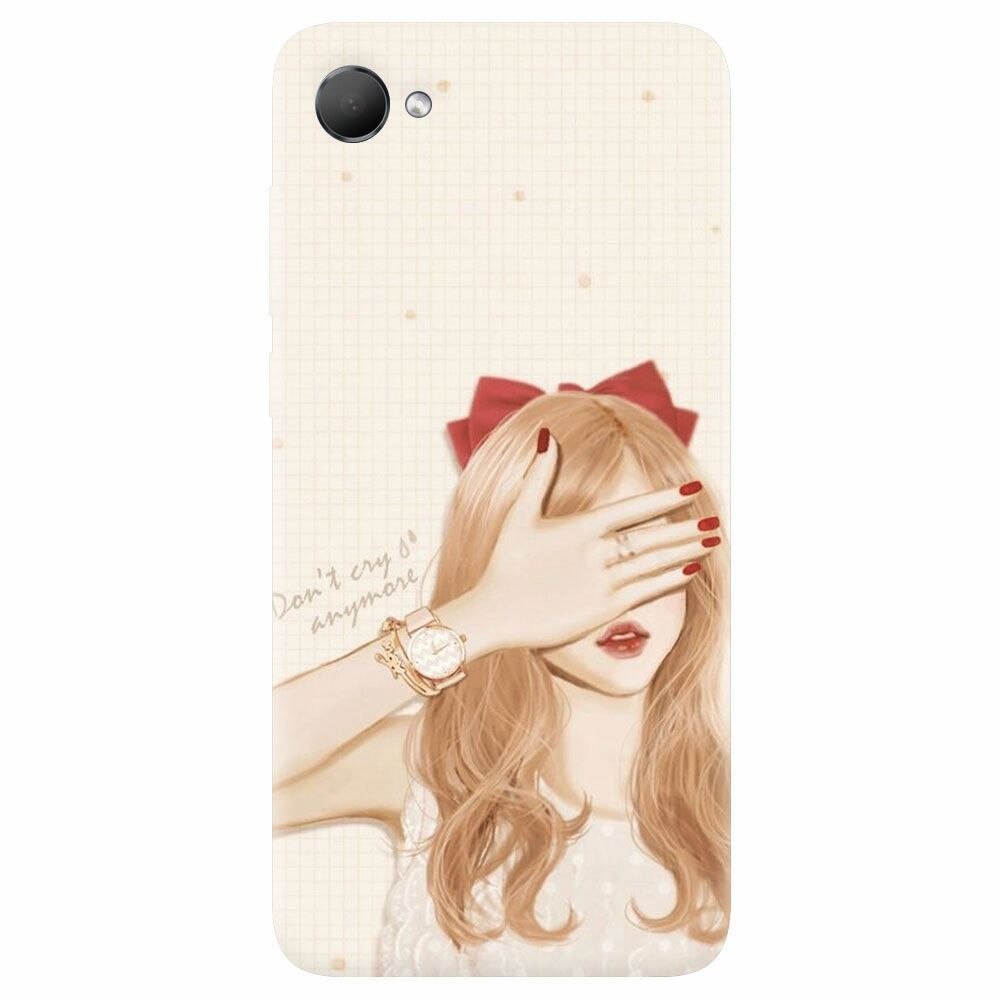 Husa silicon pentru Htc Desire 12, Dont Cry Anymore