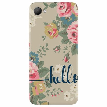 Husa silicon pentru Htc Desire 12, Cute Flower Phone Husa silicon pentru Htc Desire 12, Cute Flower Phone