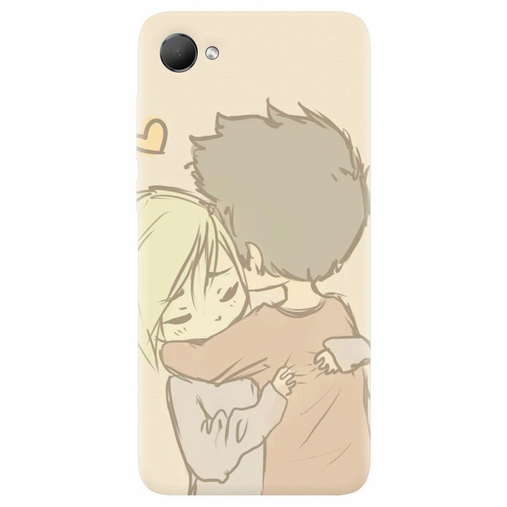Силиконов кейс за Htc Desire 12, Couple Hug