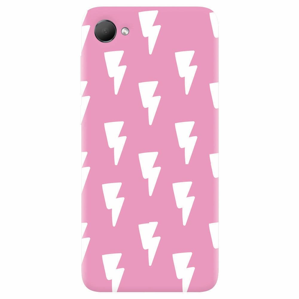 Husa silicon pentru Htc Desire 12, Electric Pink