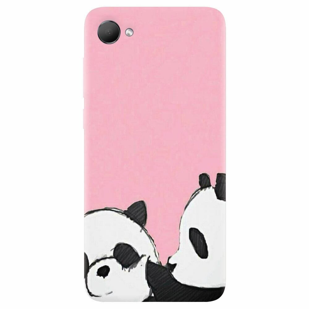 Husa silicon pentru Htc Desire 12, Panda