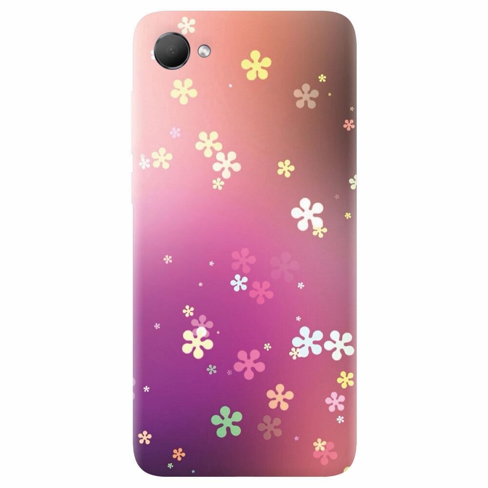 Husa silicon pentru Htc Desire 12, Girlish 002