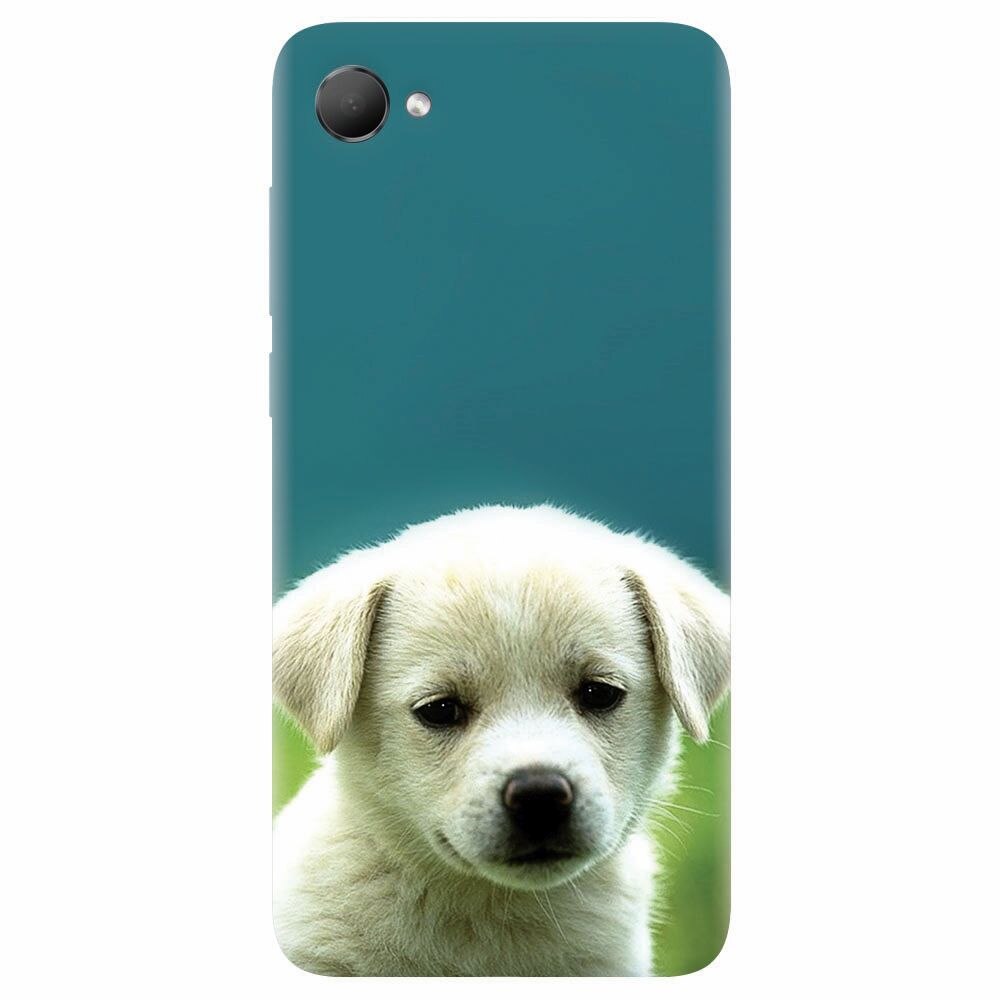 Husa silicon pentru Htc Desire 12, Puppy Style