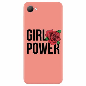 Husa silicon pentru Htc Desire 12, Girl Power 2 Husa silicon pentru Htc Desire 12, Girl Power 2
