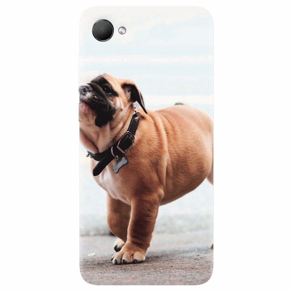 Husa silicon pentru Htc Desire 12, Little Dog Puppy Animal