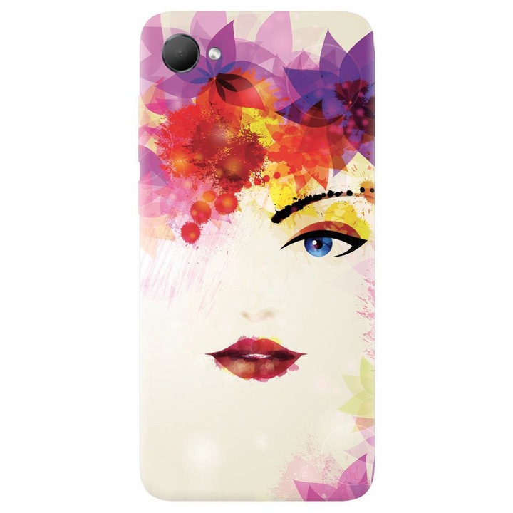 Силиконов кейс съвместим с Htc Desire 12, Pretty Face