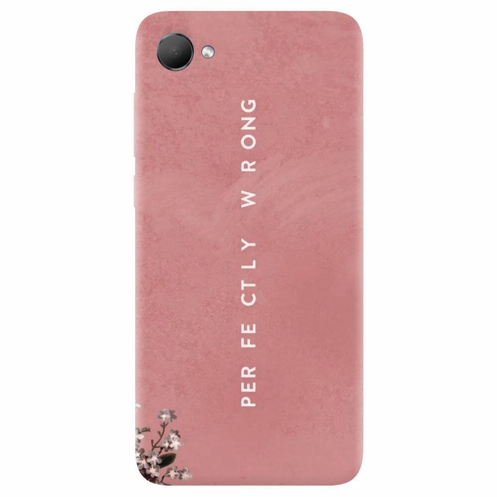 Husa silicon pentru Htc Desire 12, Perfectly Wrong