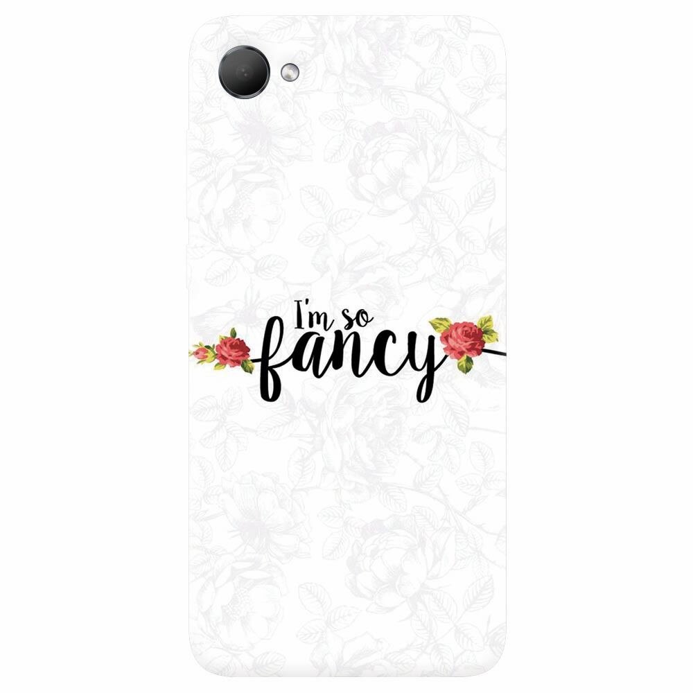 Husa silicon pentru Htc Desire 12, Im So Fancy Floral